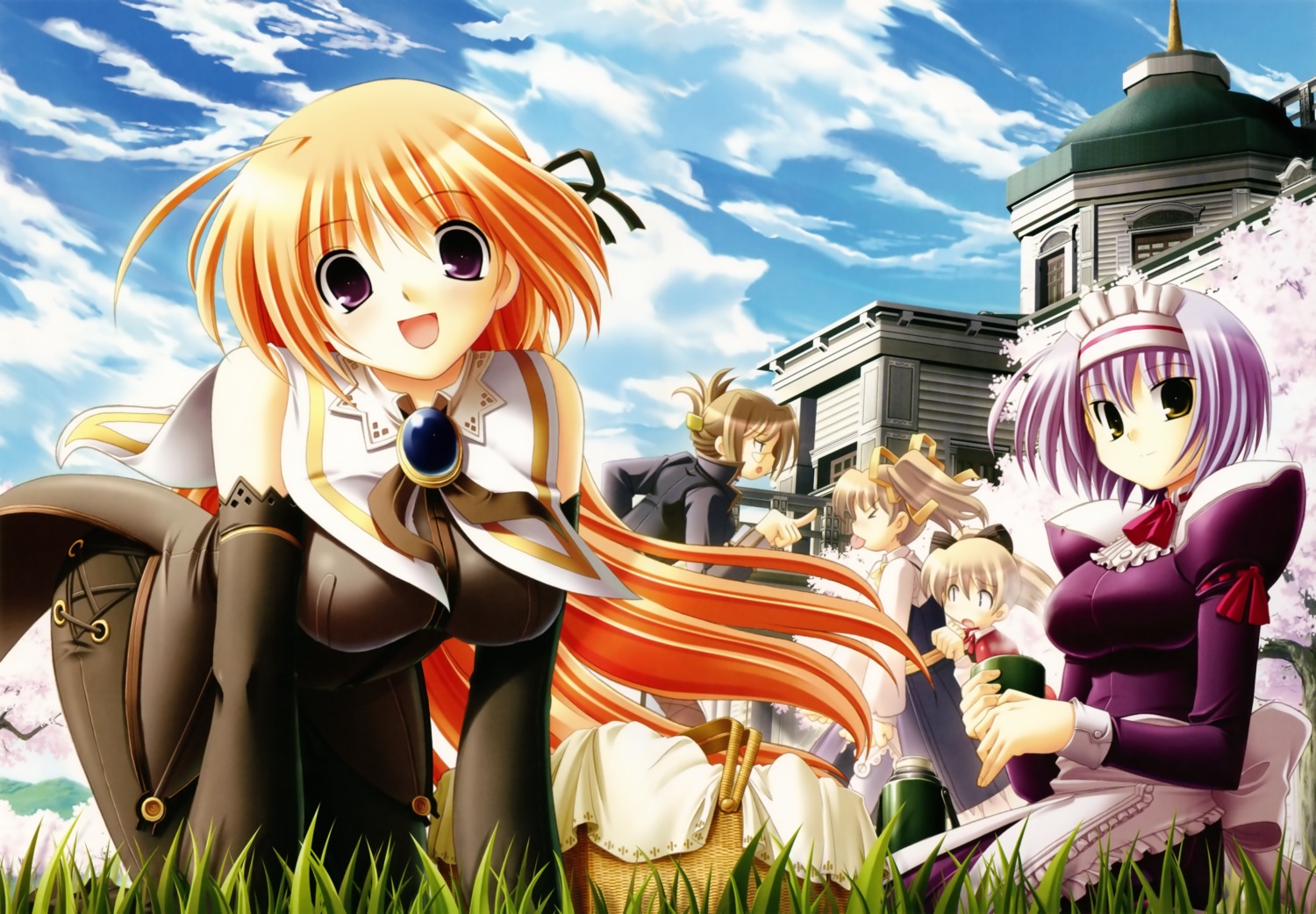 natural_another_one_2nd_~belladonna~, suzuri_aoba, tsurugi_hagane, yachigusa_itsuki, yachigusa_kyouka, yachigusa_mitsune