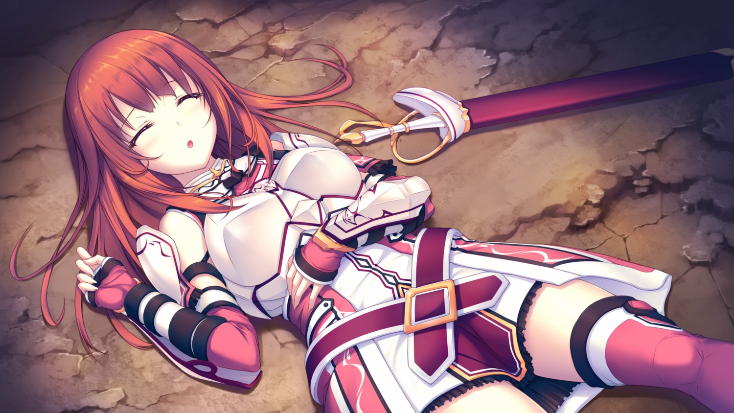 aerial_life, armor, game_cg, ichijou_otome, prekano, sword, tenmaso, thighhighs