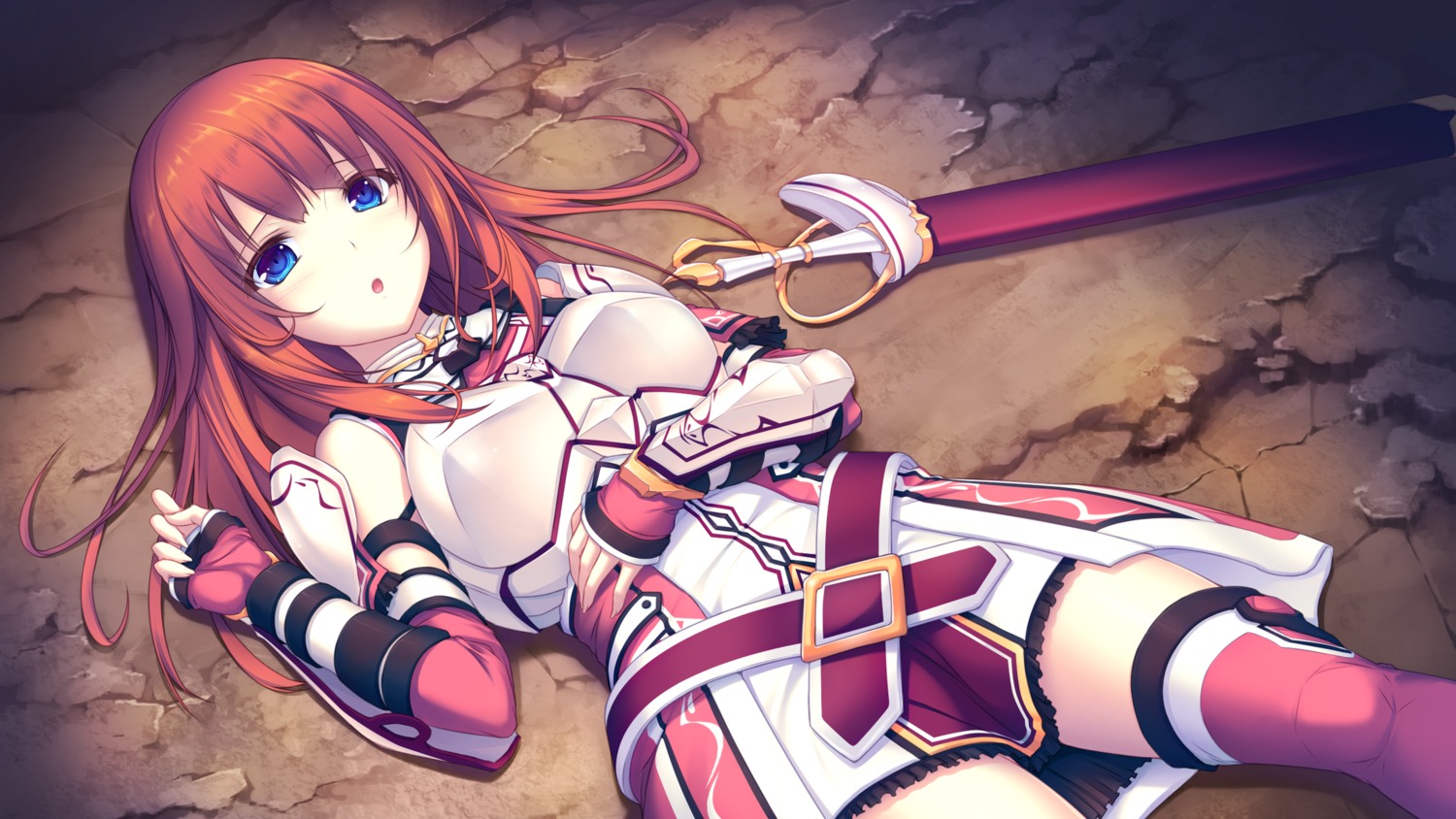 aerial_life, armor, game_cg, ichijou_otome, prekano, sword, tenmaso, thighhighs