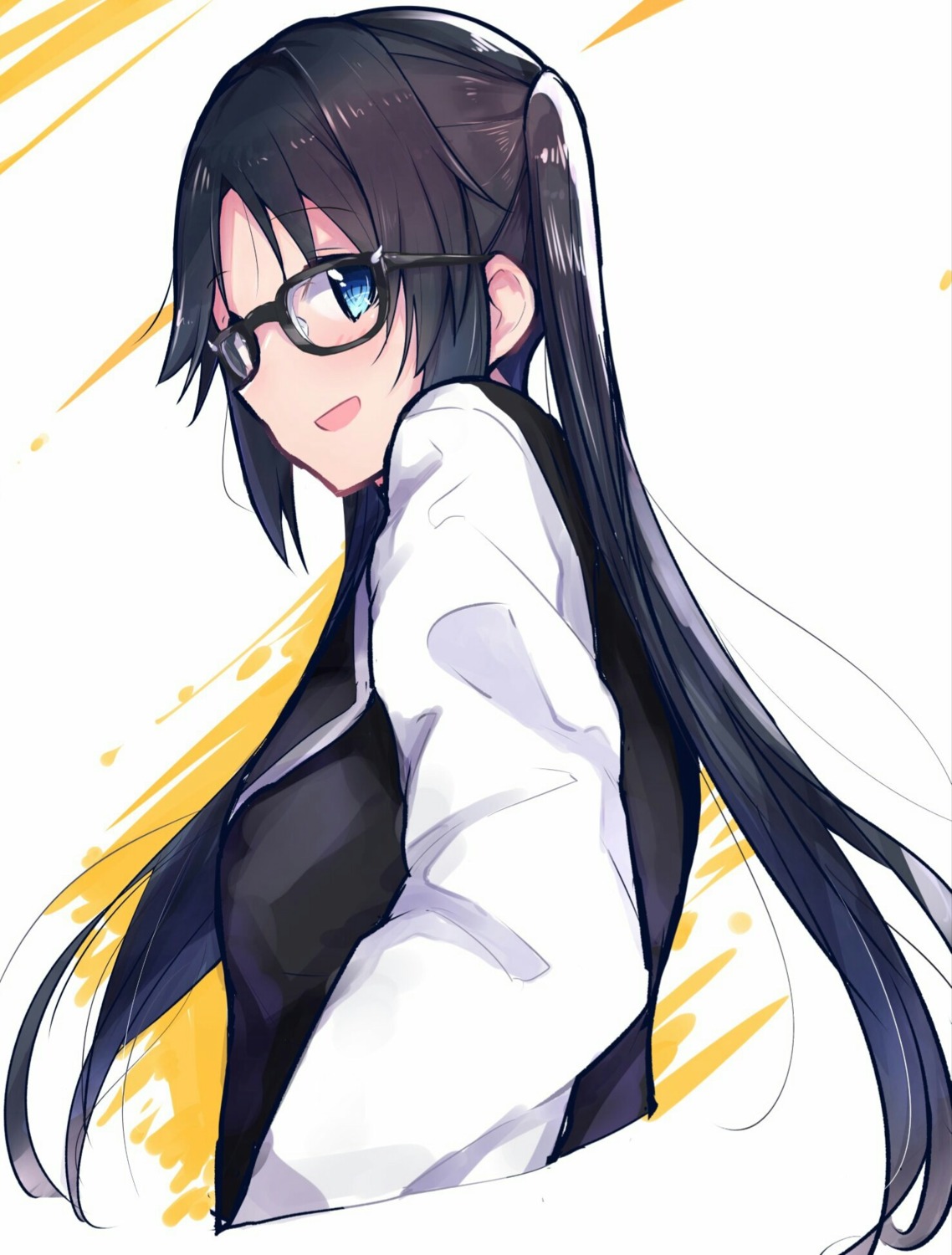 hanetsuka, megane, mitsumine_yuika, the_idolm@ster, the_idolm@ster_shiny_colors