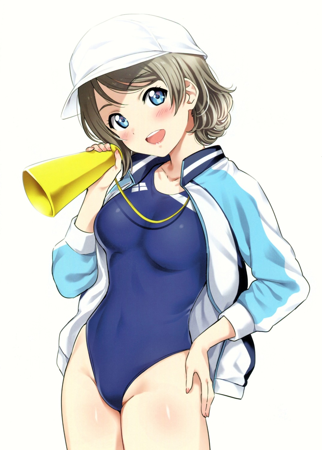 agoitei, love_live!_(series), love_live!_sunshine!!, sankuro, swimsuits, watanabe_you