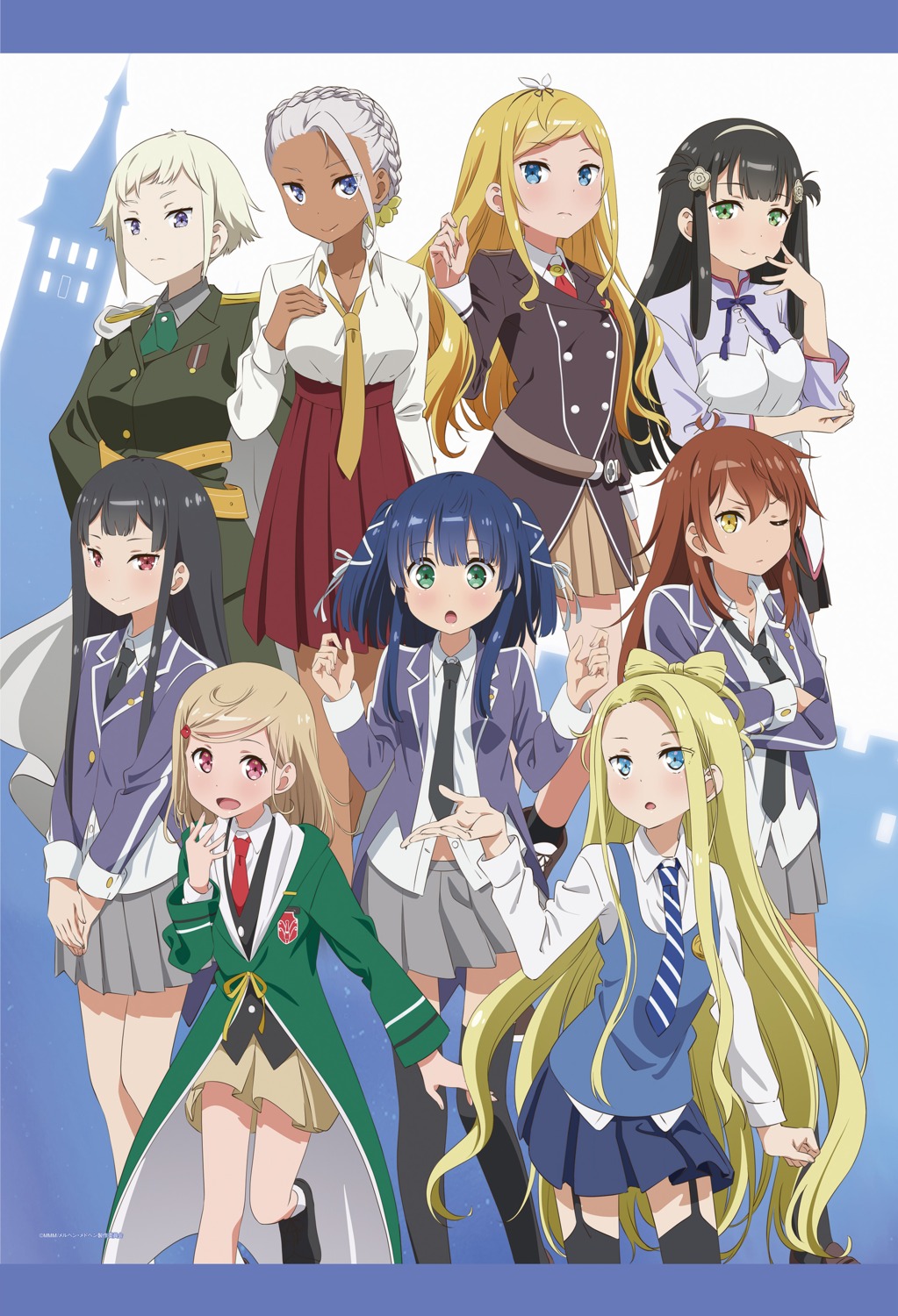 agathe_arier, arthur_pendragon_(marchen_madchen), kagimura_hazuki, li_xuemei, lynne_daves, mahakali, marchen_madchen, maria_rasputin