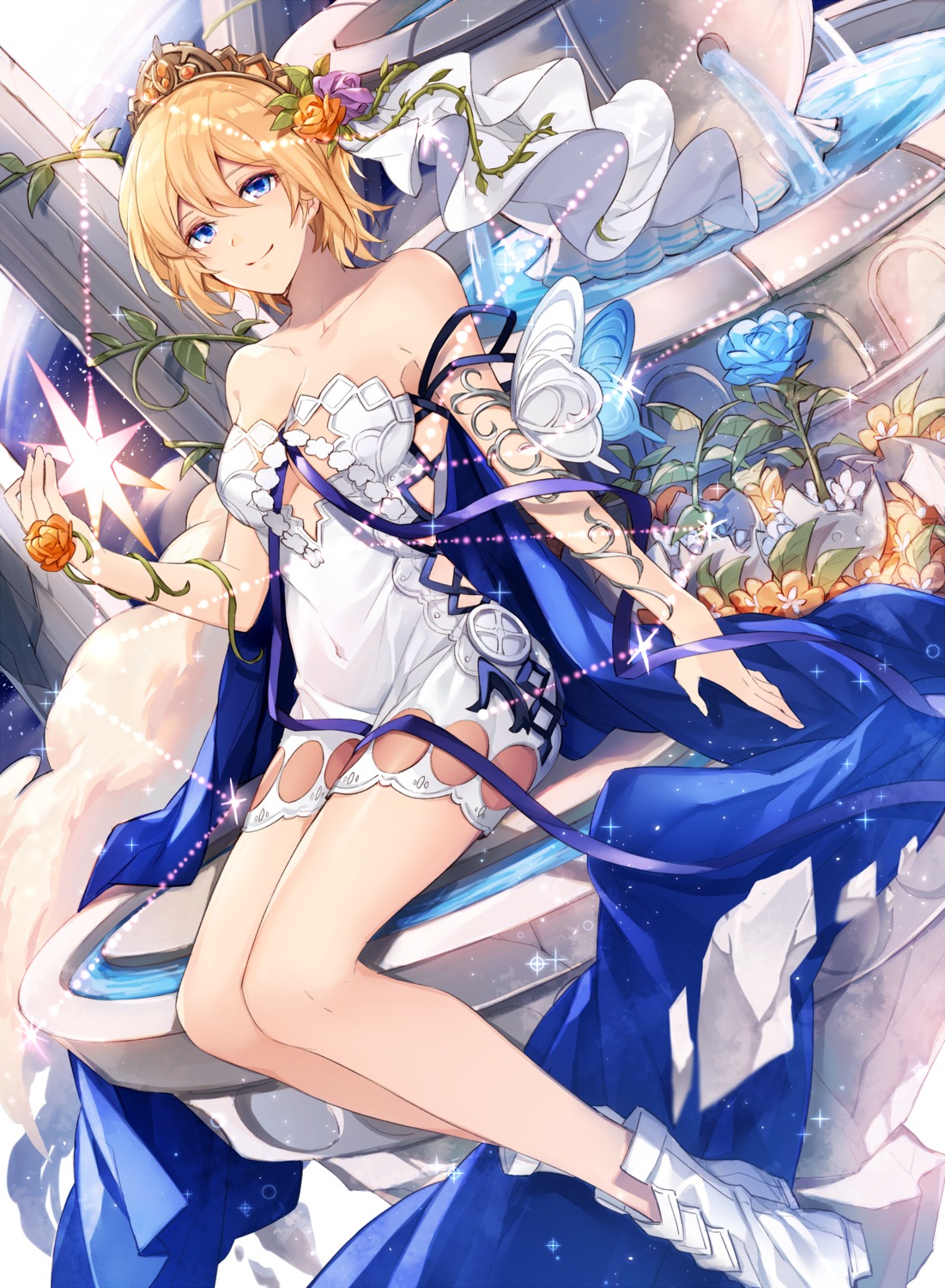 dress, europa_(granblue_fantasy), granblue_fantasy, heels, hizuki_miya, shingeki_no_bahamut