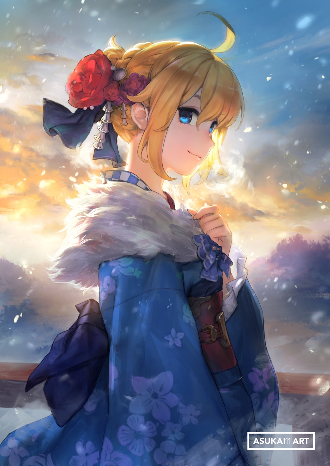 artoria_pendragon_(fate), fate/grand_order, fate/stay_night, kimono, patipat_asavasena