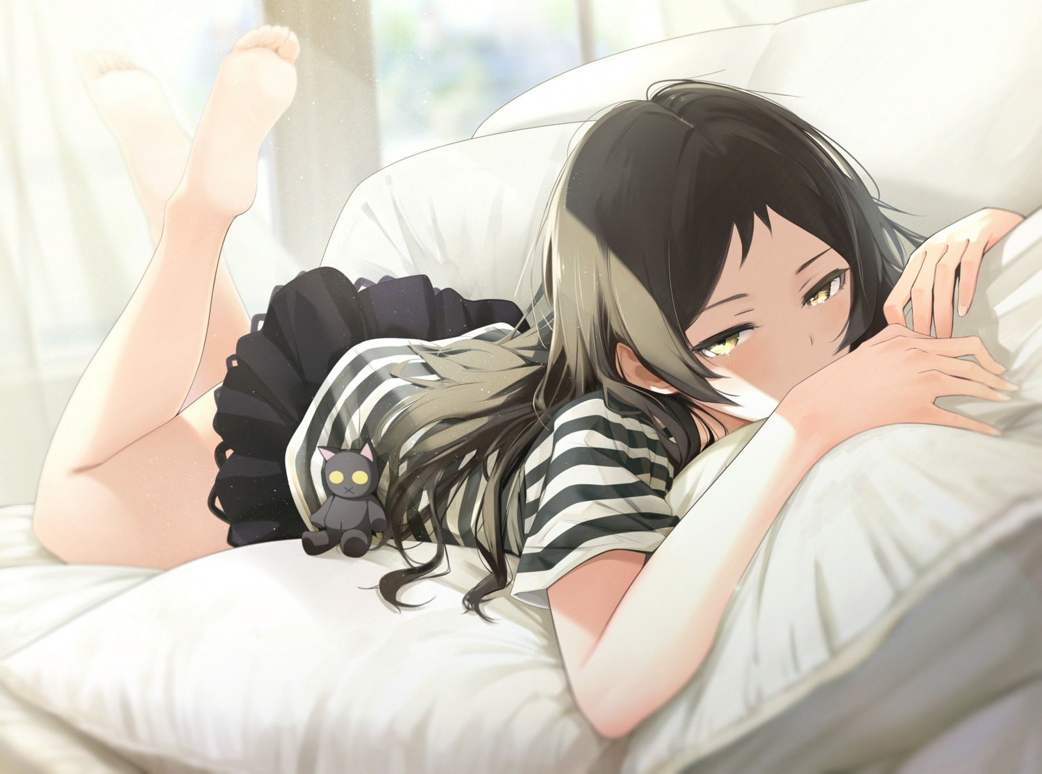 feet, giba_(out-low), kitazawa_shiho, the_idolm@ster, the_idolm@ster_million_live!