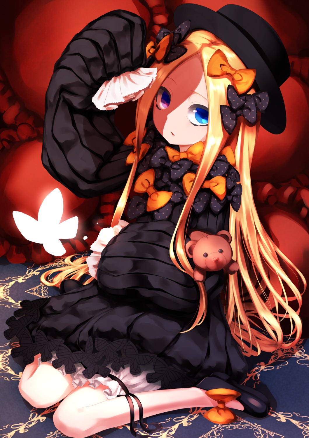 abigail_williams_(fate), bloomers, dress, fate/grand_order, lithiumrider