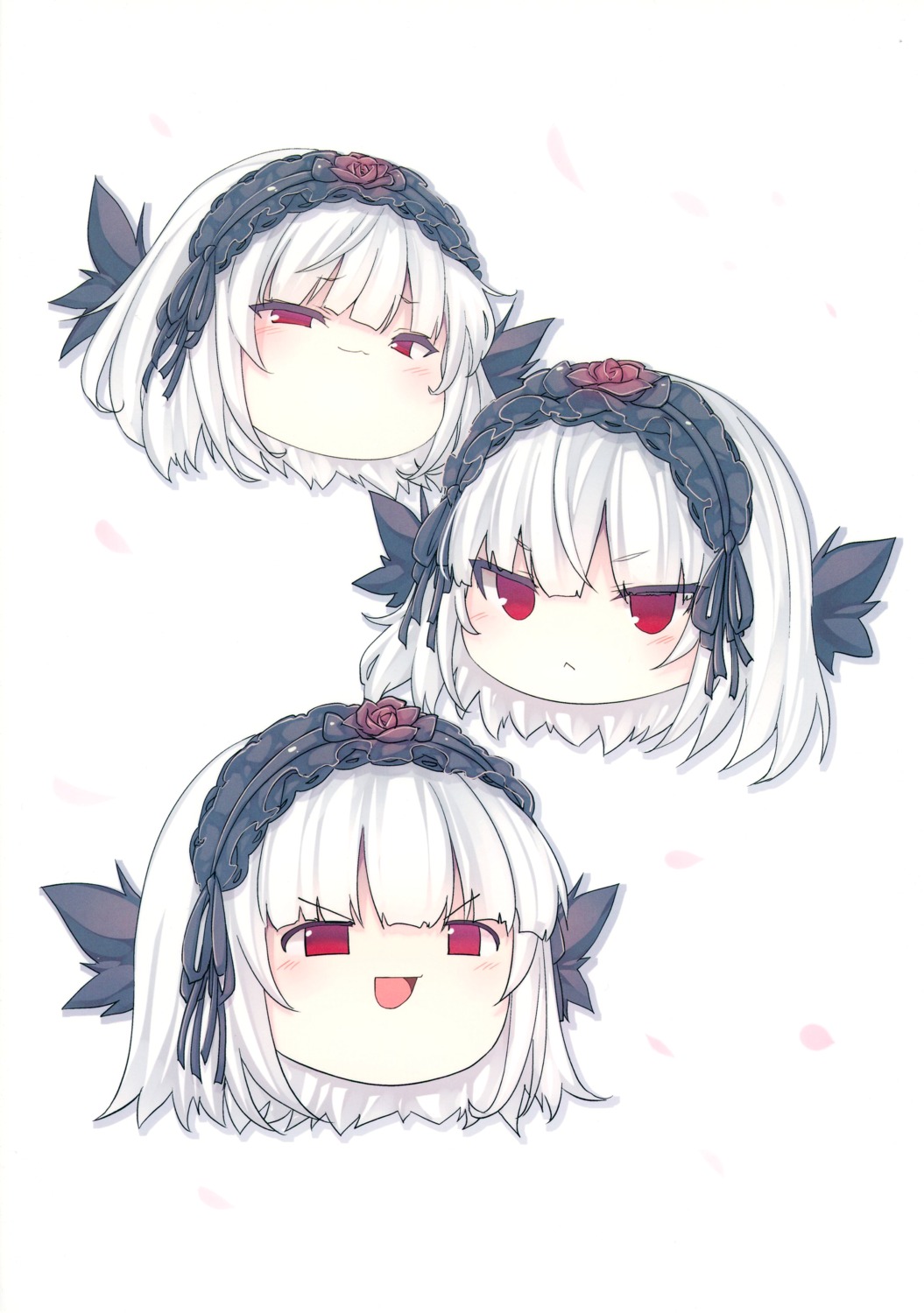 chibi, rozen_maiden, suigintou, tousen, tousen_soudou, yukkuri_shiteitte_ne