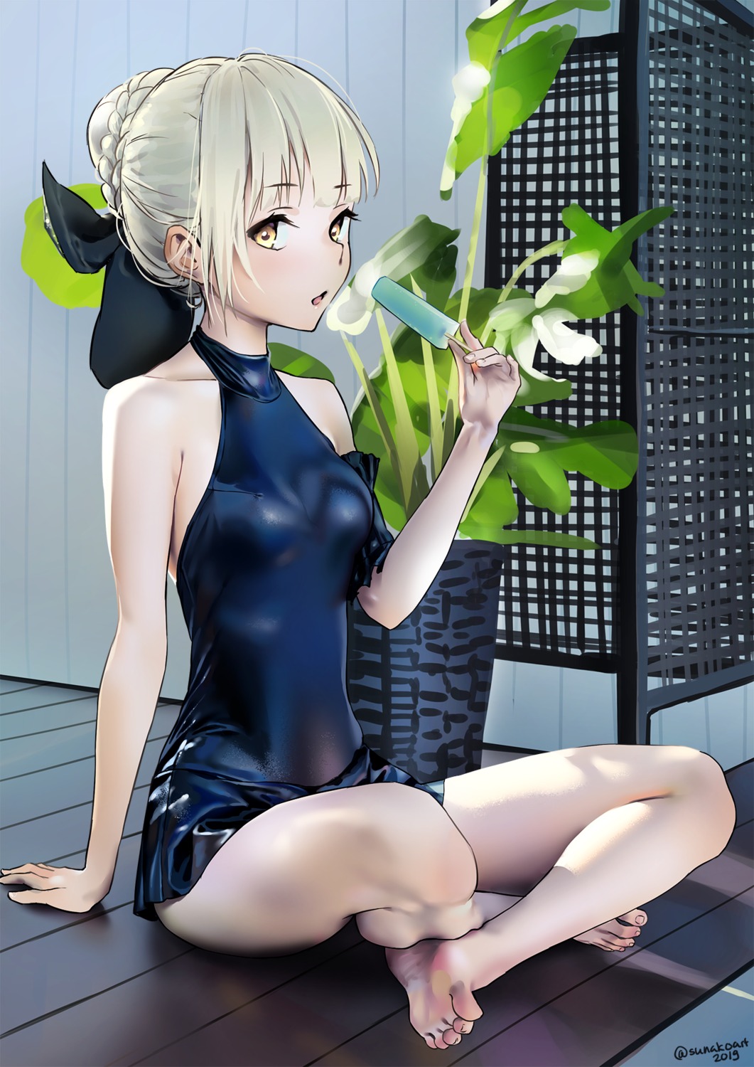 artoria_pendragon_(fate), artoria_pendragon_alter_(fate), fate/grand_order, feet, sunako_(veera), swimsuits