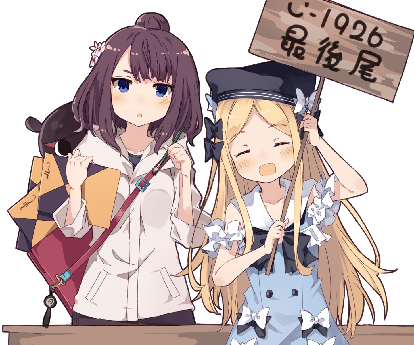 abigail_williams_(fate), dress, fate/grand_order, katsushika_hokusai_(fate), normaland