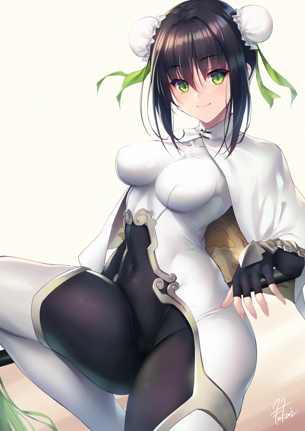 armor, bodysuit, fate/grand_order, fukai_ryosuke, qin_liangyu_(fate)