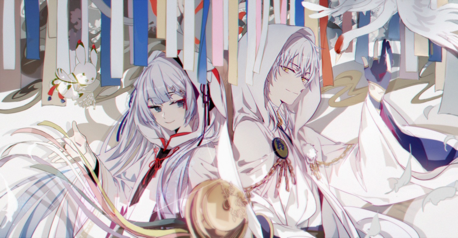 crossover, hatsune_miku, japanese_clothes, kanose, touken_ranbu, tsurumaru_kuninaga, vocaloid, wallpaper