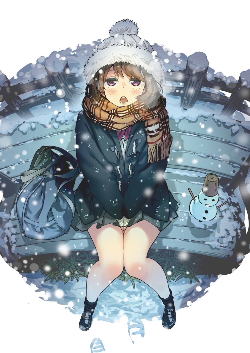 seifuku, sweater, twinpoo