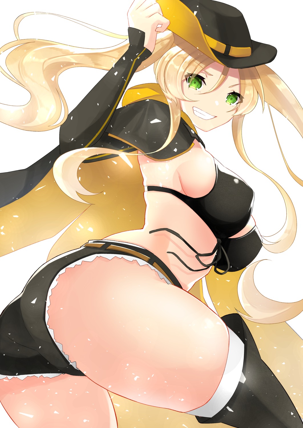 ass, azur_lane, bikini, hornet_(azur_lane), swimsuits, tagme, thighhighs