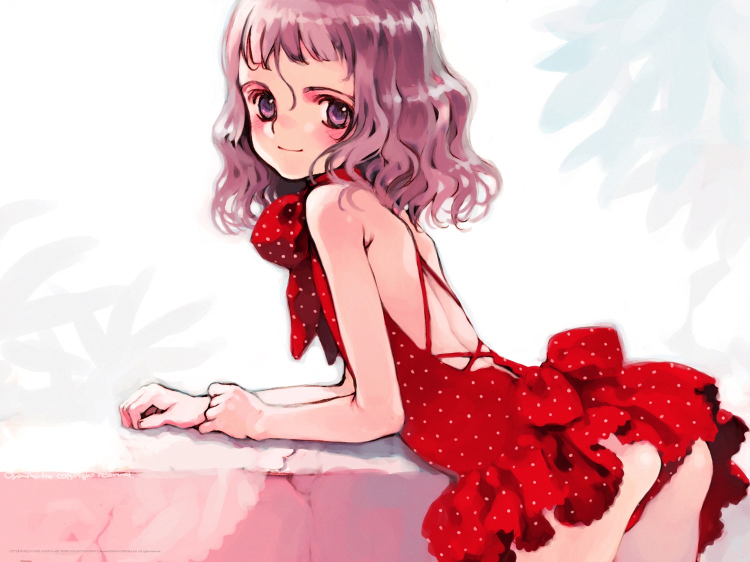 ass, dress, littlewitch, oyari_ashito, shirotsume_souwa, toka_(shirotsume_souwa)