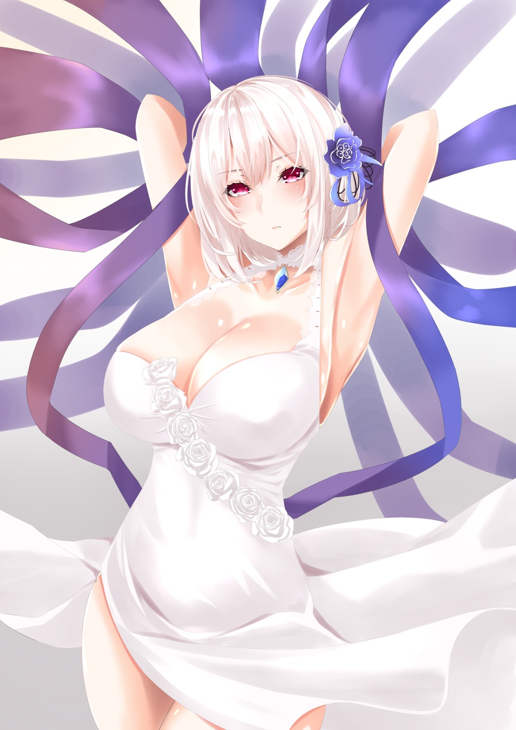 azur_lane, cleavage, dress, sirius_(azur_lane), surota
