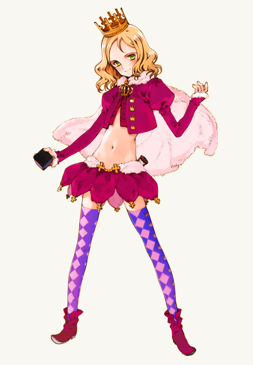 constantine, littlewitch, open_shirt, oyari_ashito, shoujo_mahou_gaku_little_witch_romanesque, thighhighs