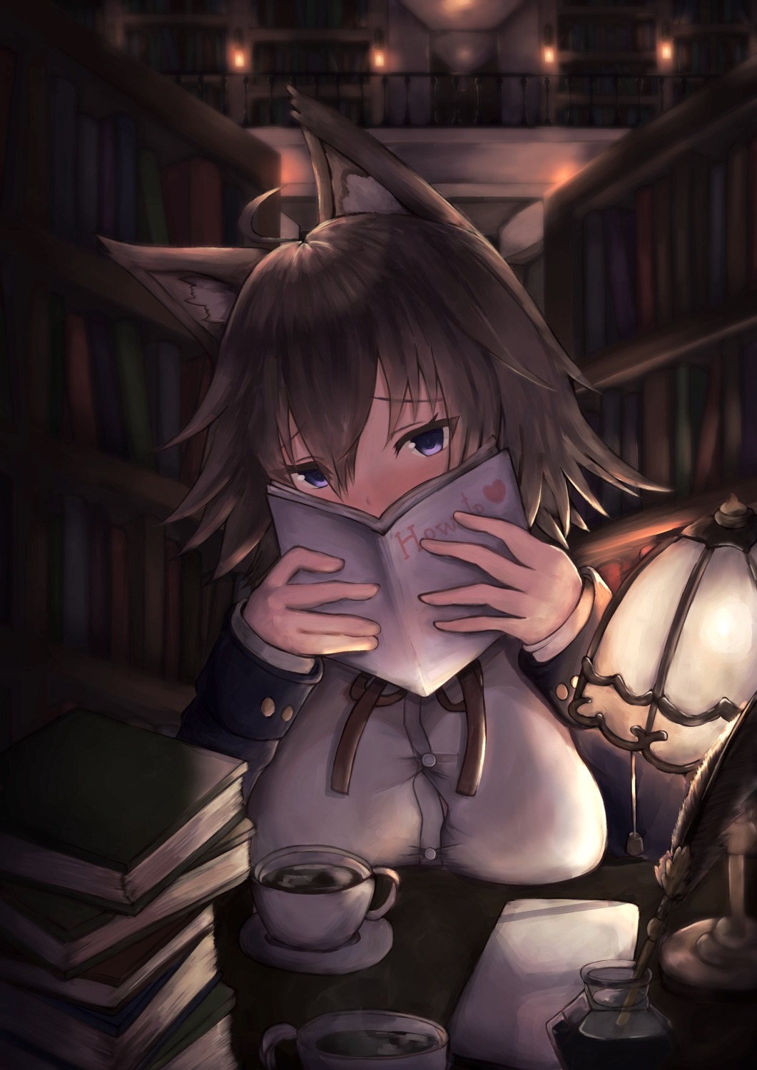 animal_ears, eto_mitsuba, seifuku