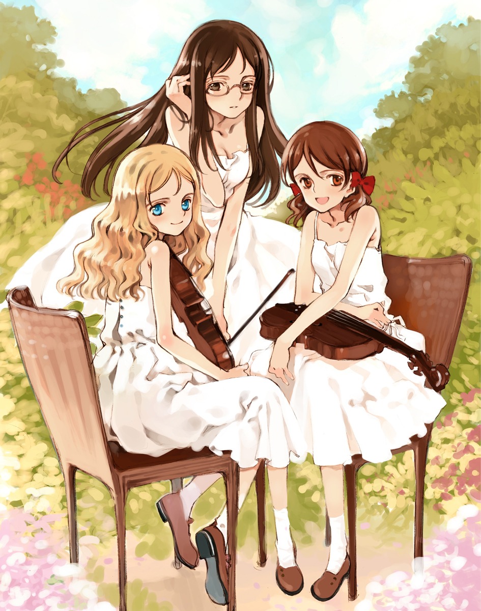 charlotte_francia, cleavage, dress, juni_argiano, li_shuhua, littlewitch, megane, oyari_ashito