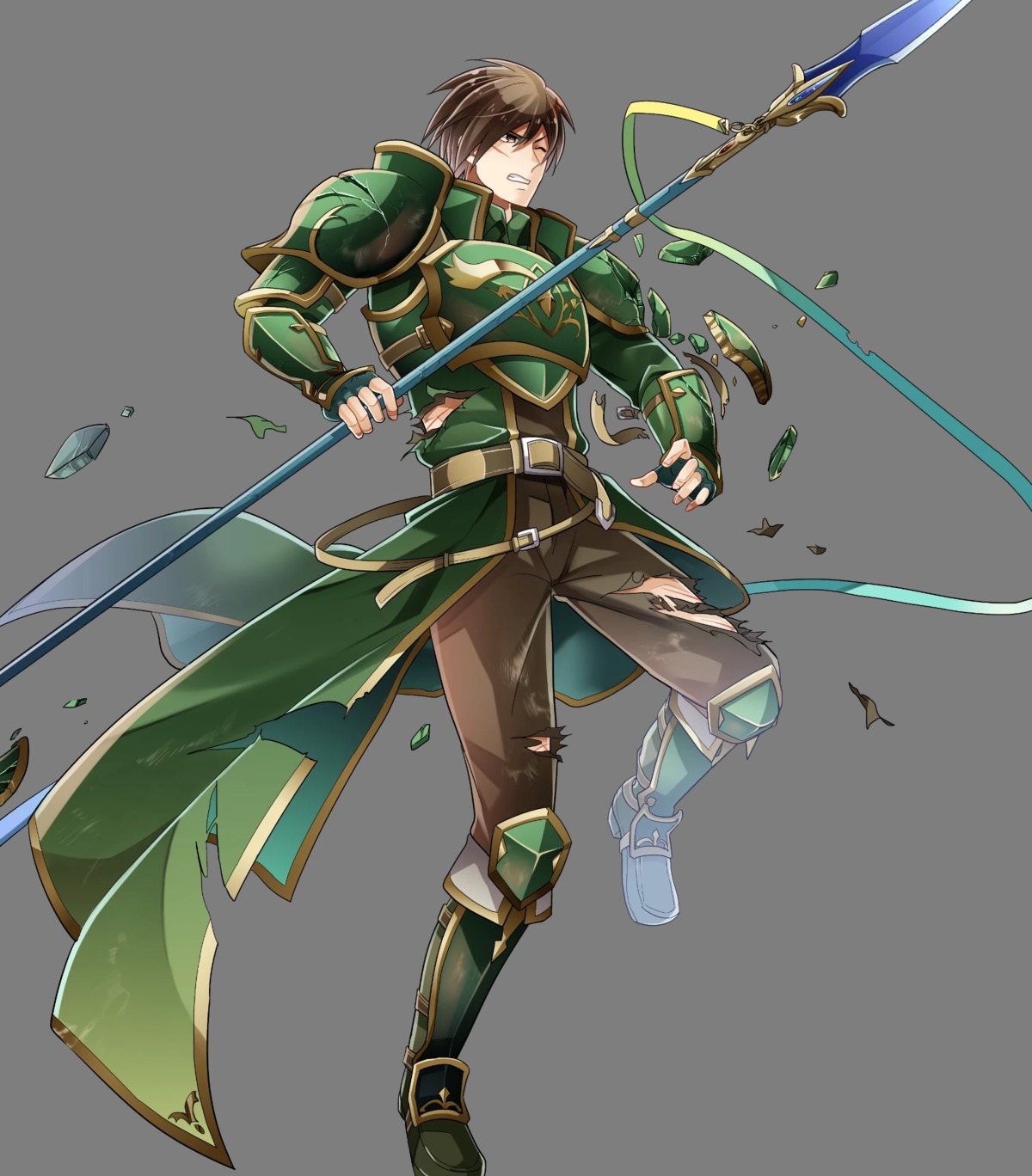armor, fire_emblem, fire_emblem:_monshou_no_nazo, fire_emblem_heroes, itagaki_hako, nintendo, roderick, torn_clothes, transparent_png, weapon