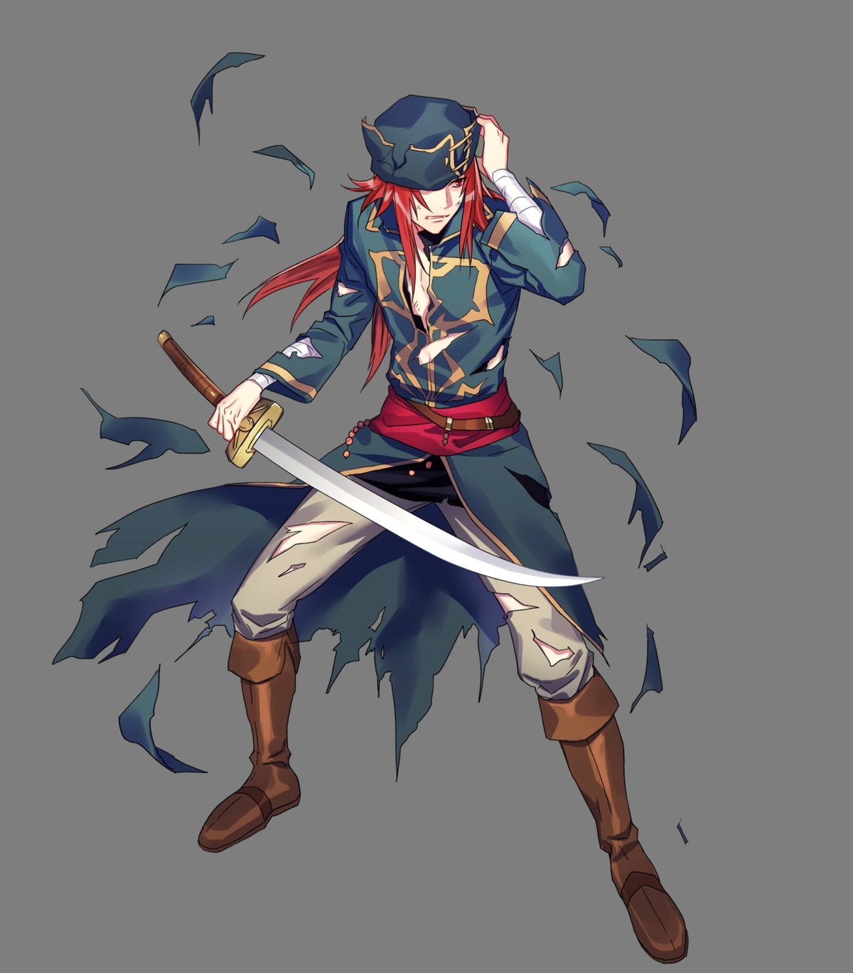 fire_emblem, fire_emblem:_seima_no_kouseki, fire_emblem_heroes, fujiwara_ryo, joshua_(fire_emblem), nintendo, sword, torn_clothes