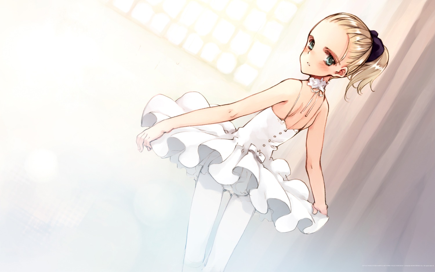 giselle_stolzenberg, littlewitch, oyari_ashito, pantyhose, quartett!, wallpaper