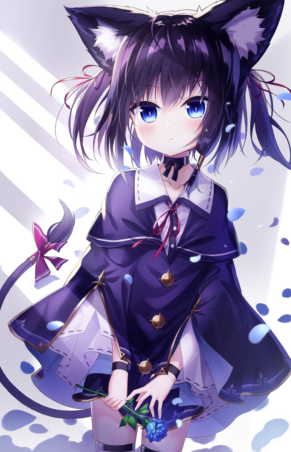 animal_ears, satou_(3366_s), tail, thighhighs