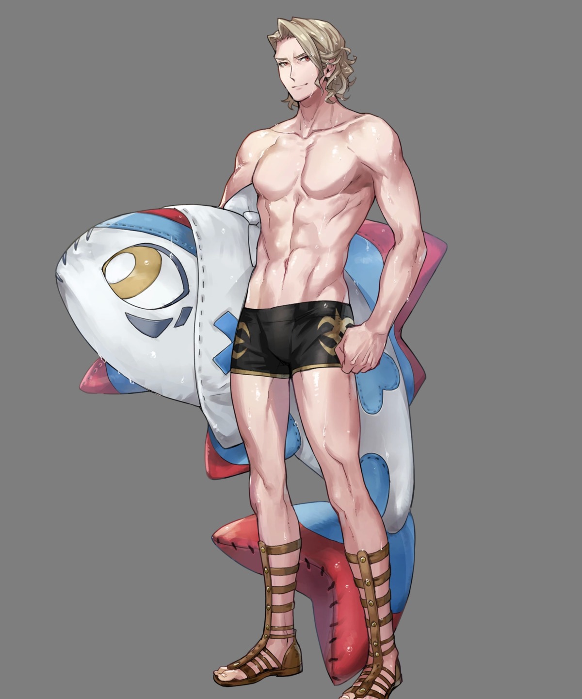 fire_emblem, fire_emblem_heroes, fire_emblem_if, male, nintendo, penekor, swimsuits, transparent_png