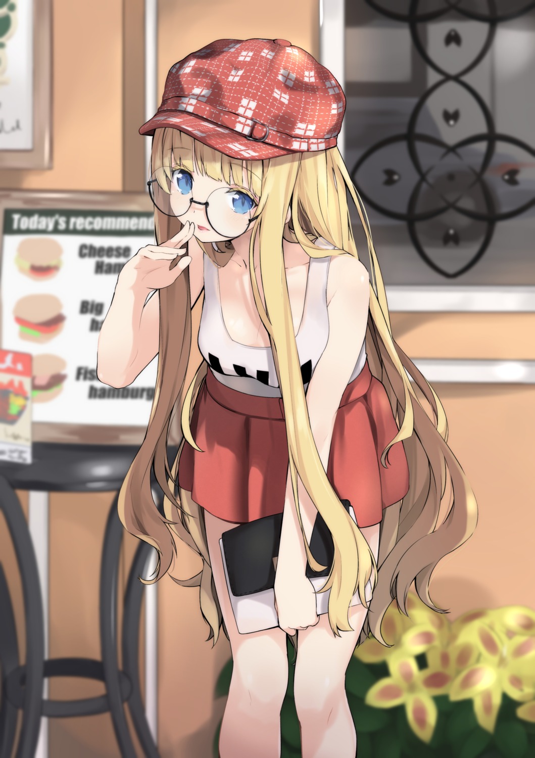 cleavage, megane, paryi