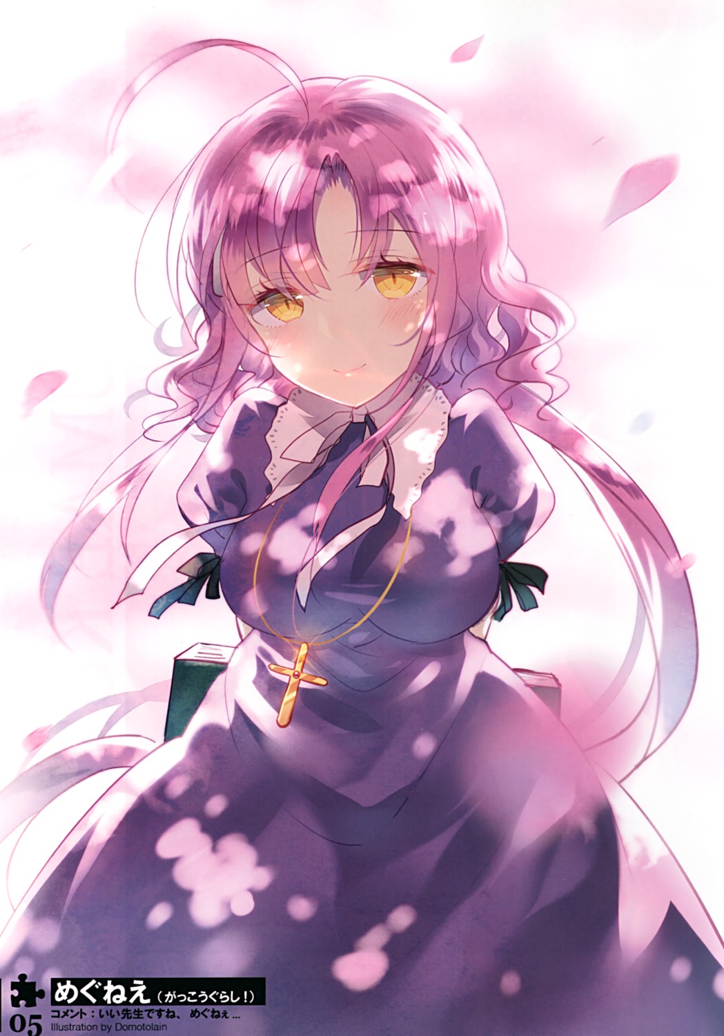 domotolain, dress, gakkou_gurashi!, megunee, nun