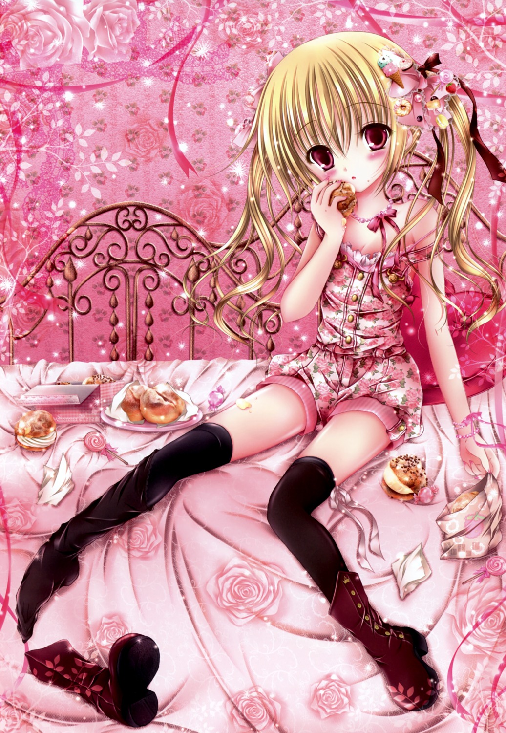 albion_sin, cleavage, heels, mubi_alice, thighhighs