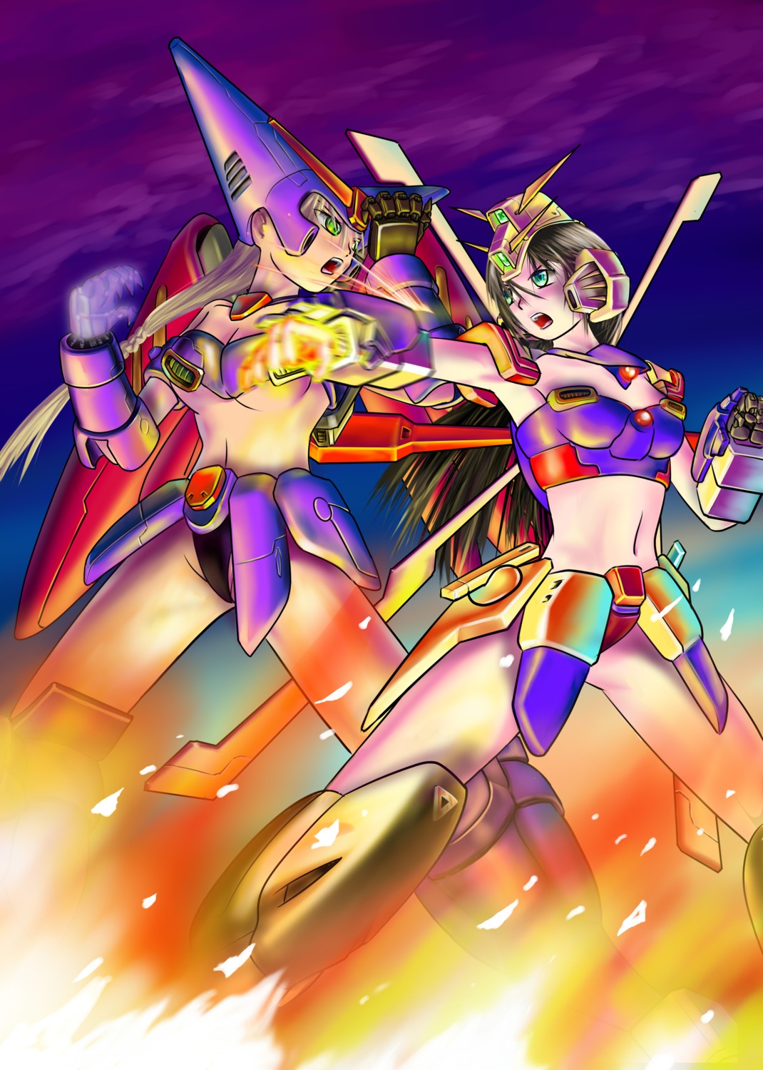anthropomorphization, gundam, mecha_musume, saigo_no_shito