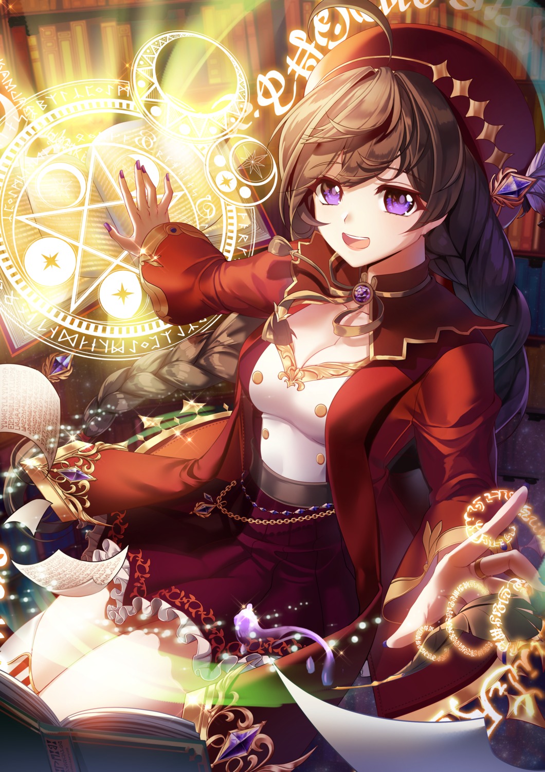 cleavage, eile_(esspril), thighhighs