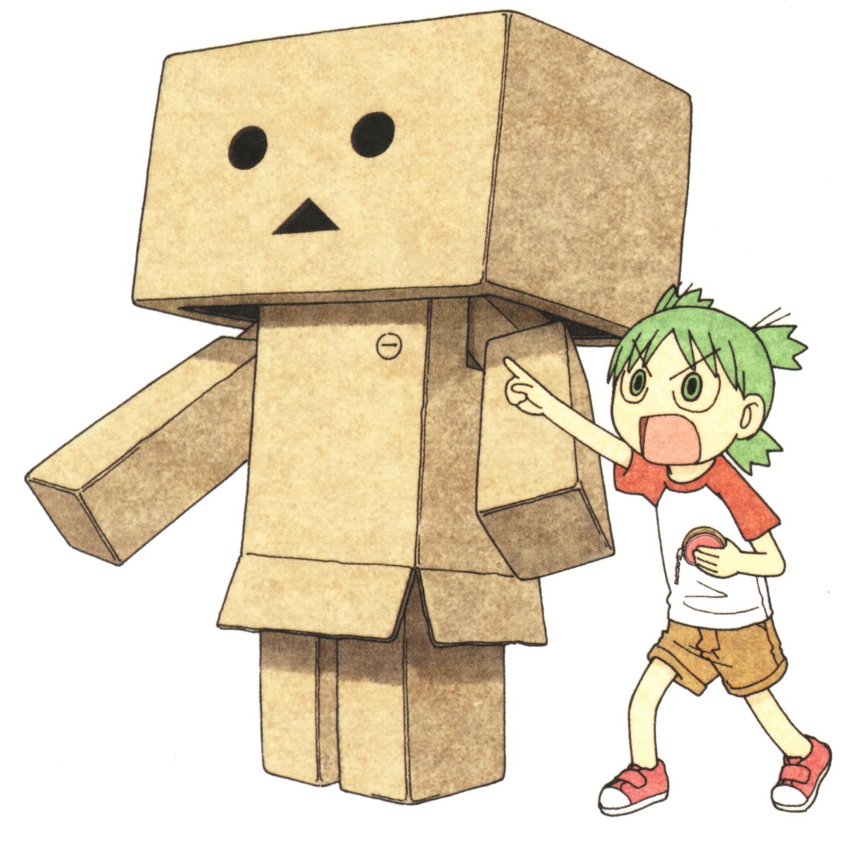 azuma_kiyohiko, danbo, koiwai_yotsuba, yotsubato!