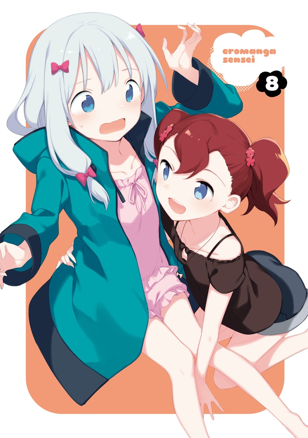 amelia_armeria, eromanga-sensei, izumi_sagiri, pajama, tagme