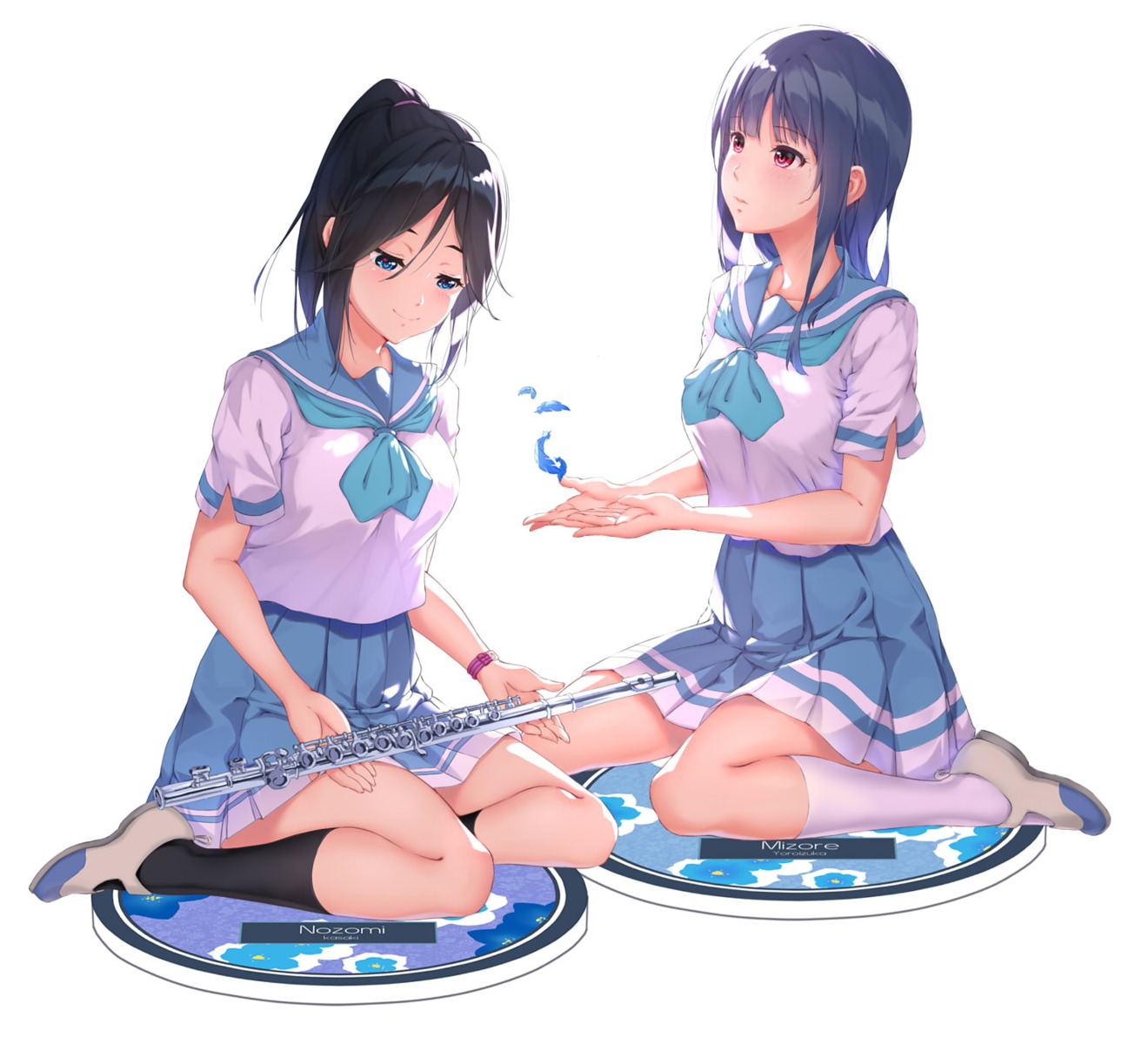 hibike!_euphonium, kasaki_nozomi, kurenaiz, liz_to_aoi_tori, seifuku, yoroizuka_mizore