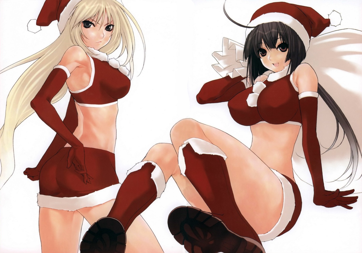 christmas, fixed, gokurakuin_sakurako, sekirei, tsukiumi