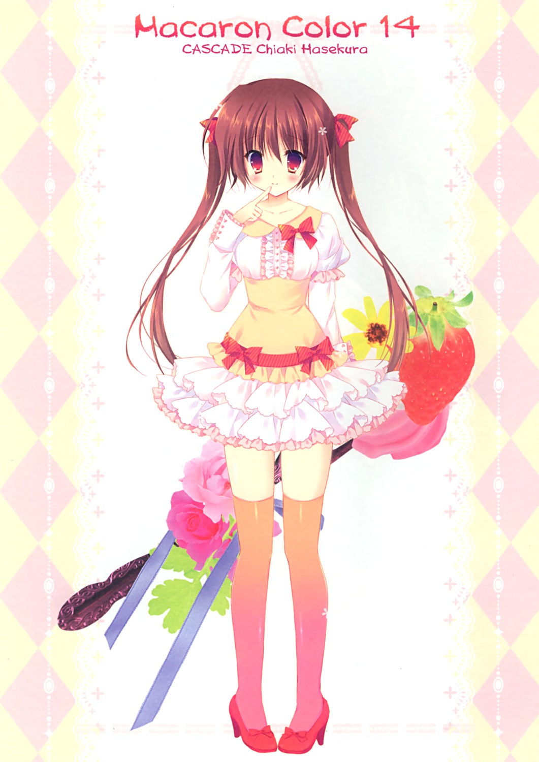 cascade, hasekura_chiaki, heels, thighhighs
