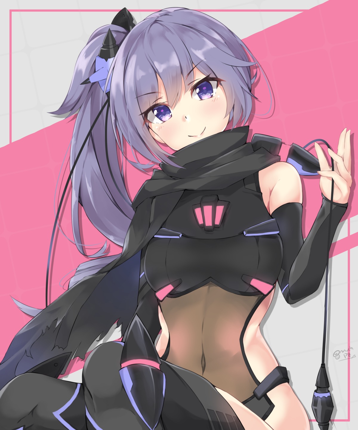 leotard, mushpz, ongeki, see_through, takase_rio, thighhighs