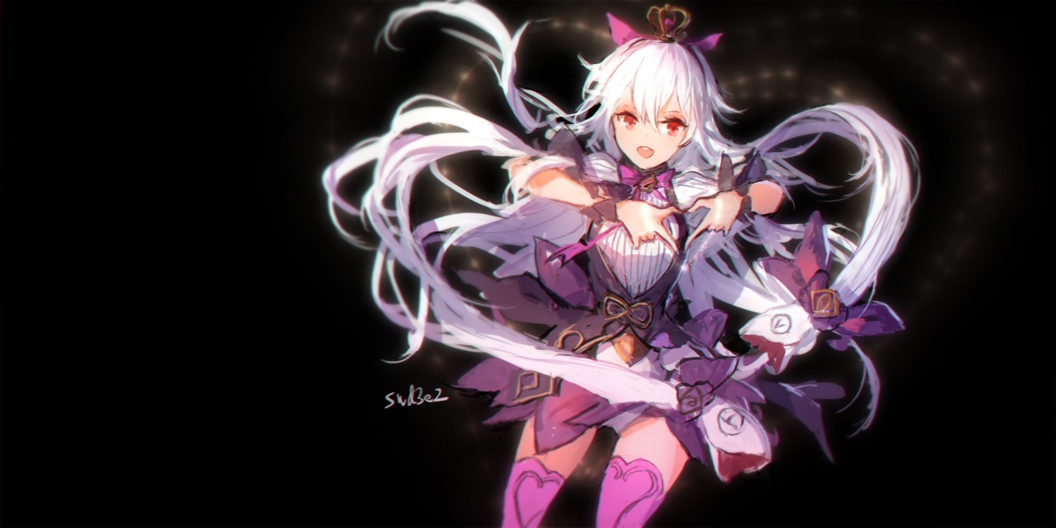 granblue_fantasy, medusa_(shingeki_no_bahamut), pantsu, swd3e2, thighhighs