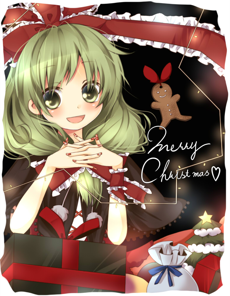 christmas, kagiyama_hina, touhou, umi