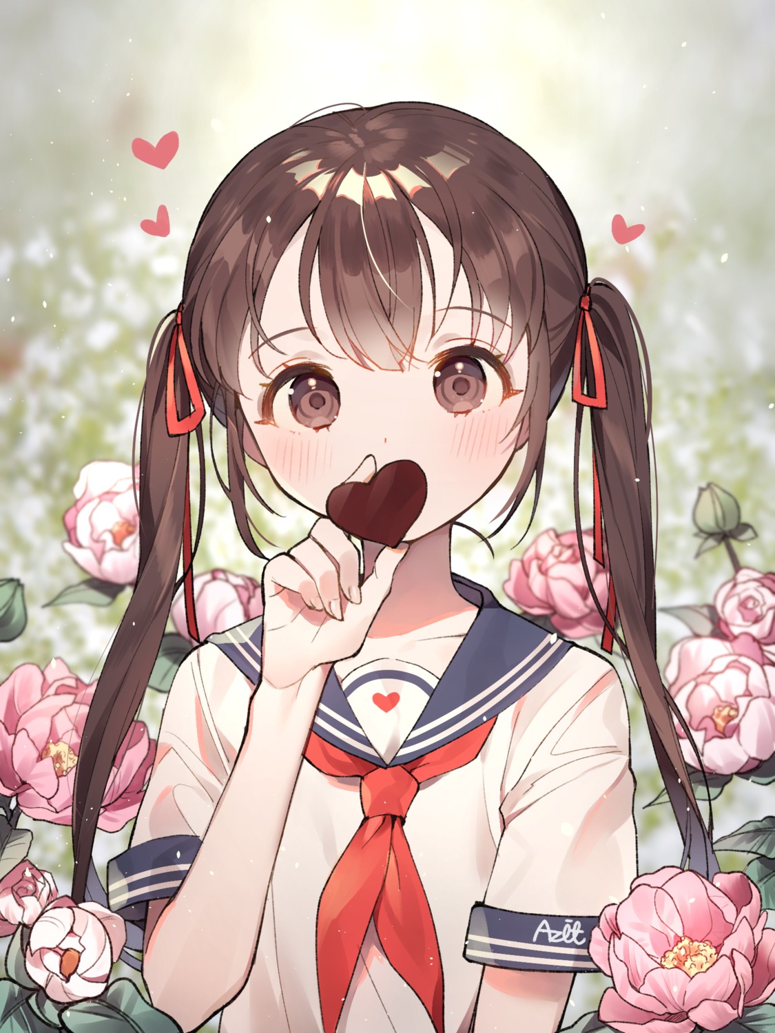 azit_(down), seifuku, valentine