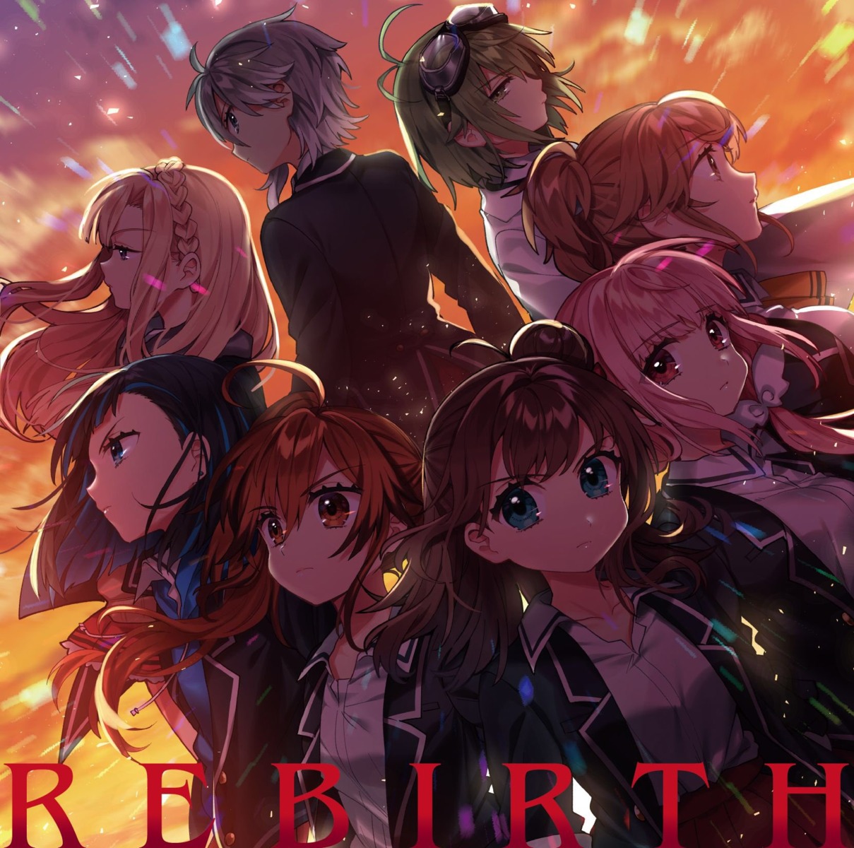 disc_cover, fujiwara_akane, hirai_kana, liverevolt, megane, miyashiro_rina, noda_kokomi, seifuku