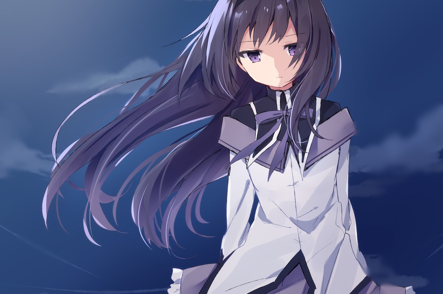 akemi_homura, asanagi_kurumi_(panda-doufu), mahou_shoujo_madoka_magica
