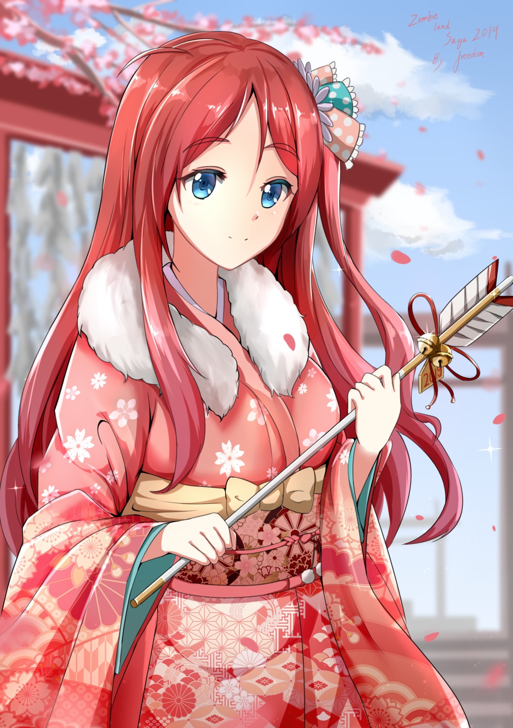 kimono, minamoto_sakura, saber-freedom, zombieland_saga