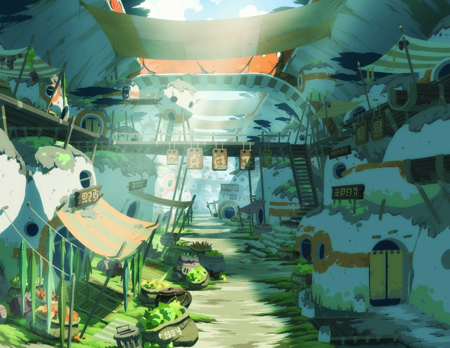 landscape, oban_star-racers