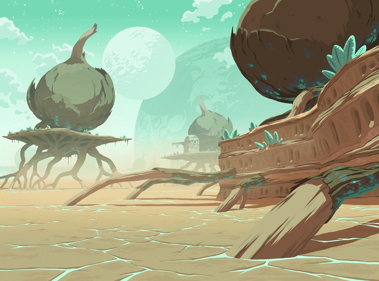 landscape, oban_star-racers