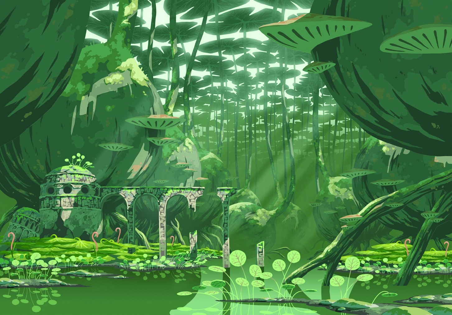 landscape, oban_star-racers