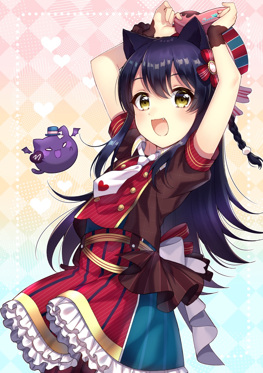 animal_ears, dress, harvestmoon, ichiren_namiro, nekomimi, nekone_suzu, valentine