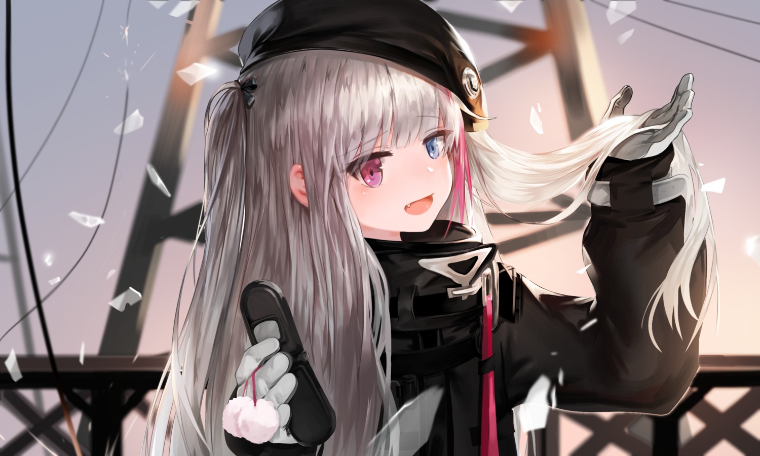 dokomon, girls_frontline, heterochromia, mdr_(girls_frontline)