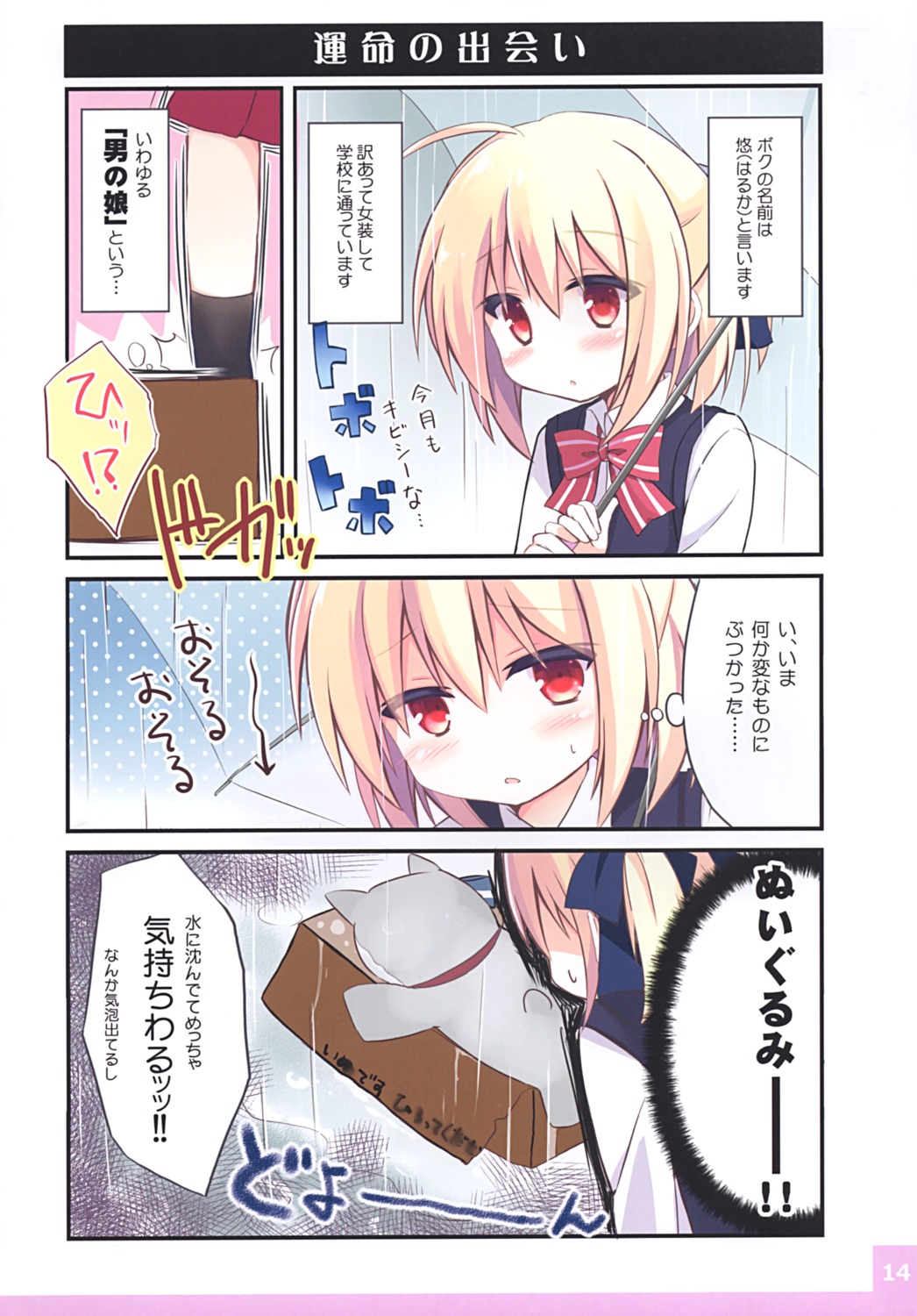 dogyear, kujou_danbo, neko, seifuku, sweater, trap